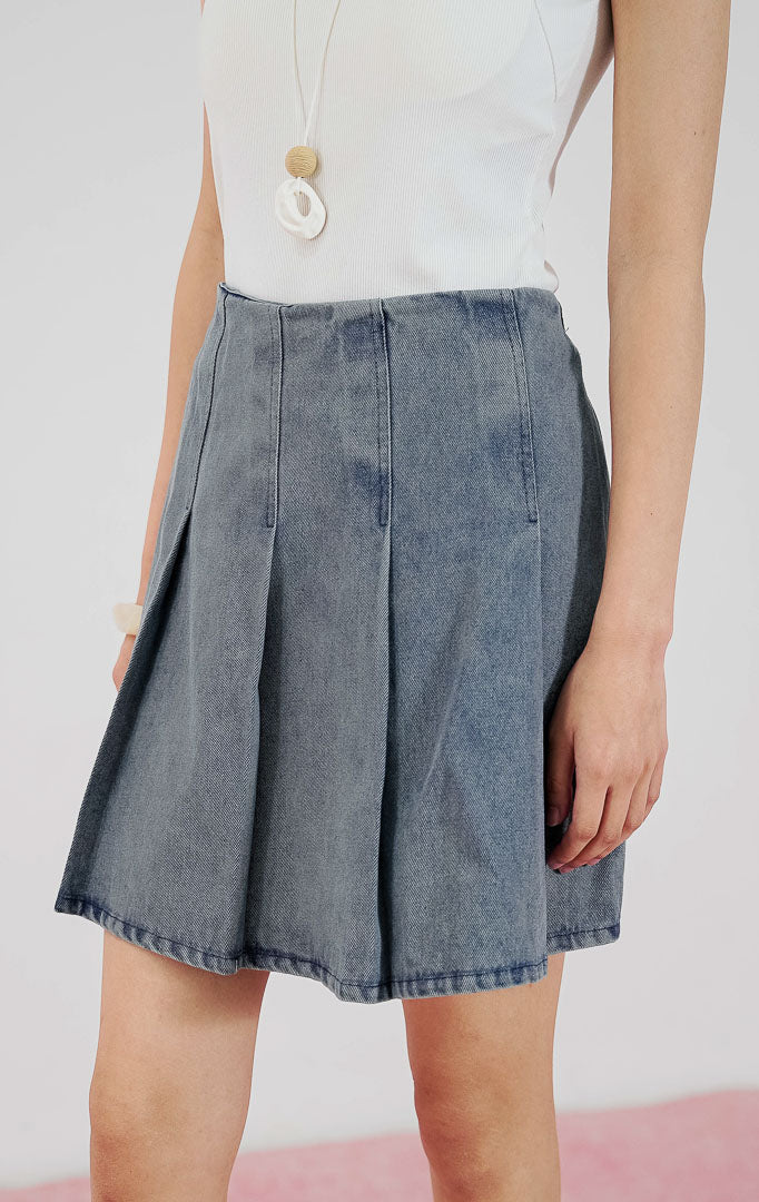 Calypso Skort Light Denim