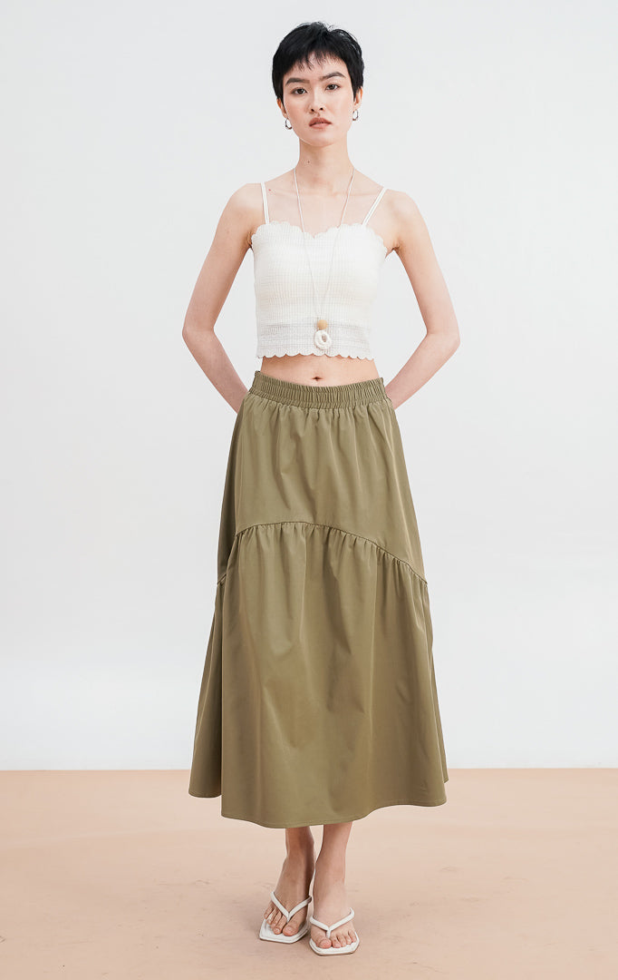 Rosalia Skirt Dark Green