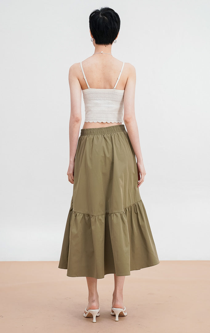 Rosalia Skirt Dark Green