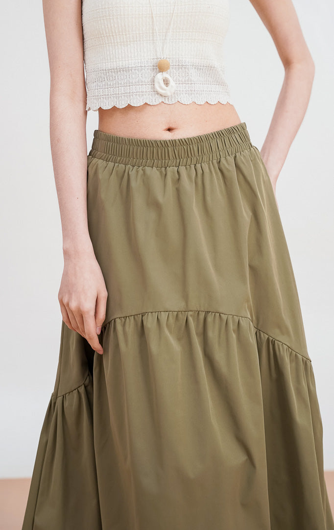 Rosalia Skirt Dark Green