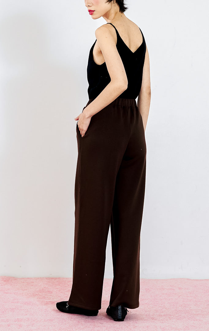 Cora Pants Dark Brown