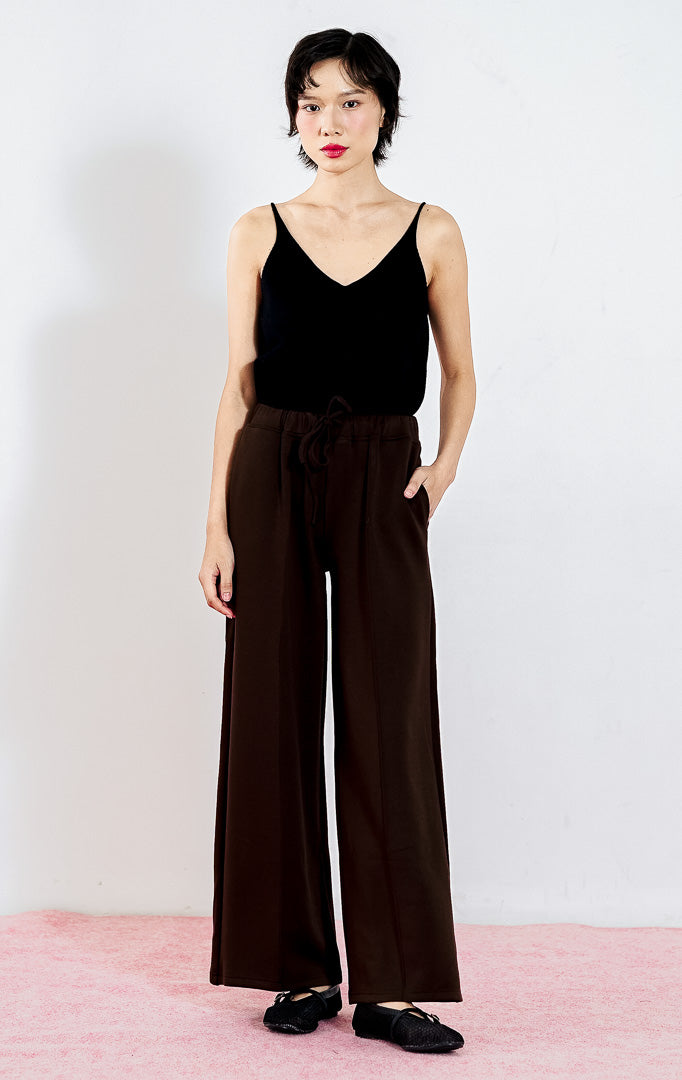 Cora Pants Dark Brown