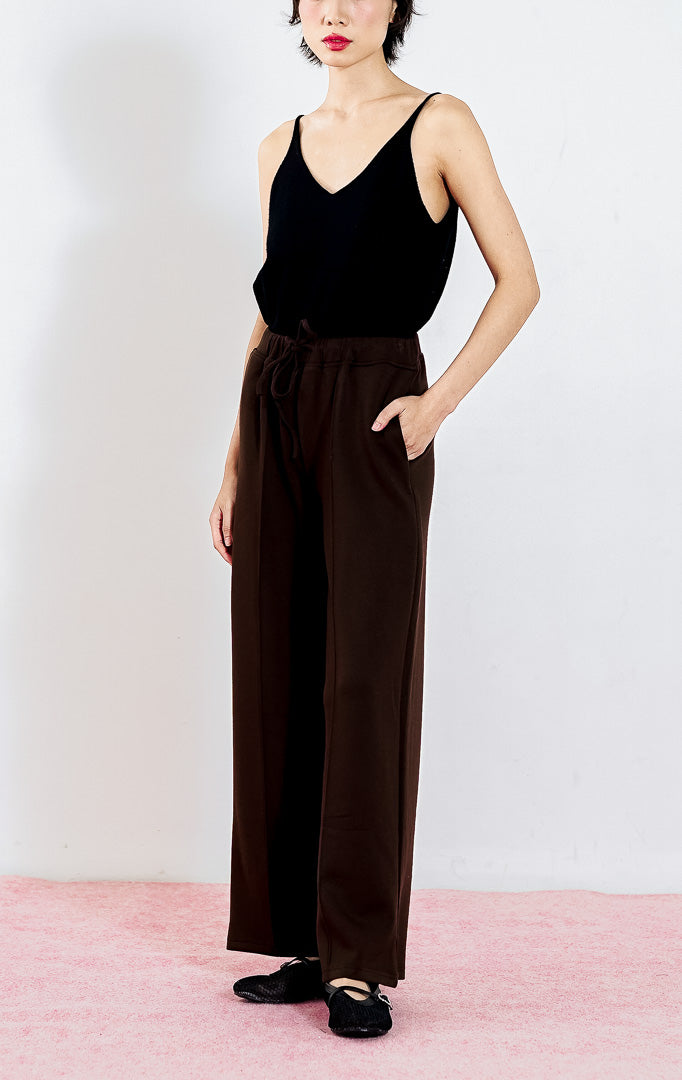 Cora Pants Dark Brown