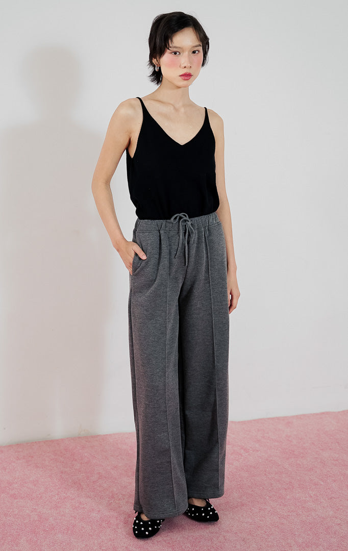 Cora Pants Dark Grey