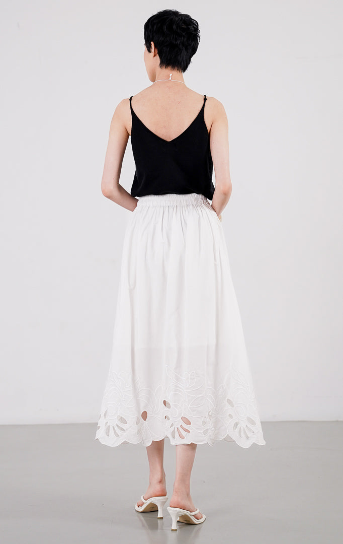 Lilou Skirt White