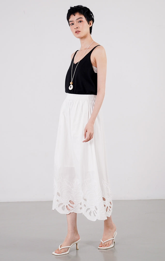 Lilou Skirt White
