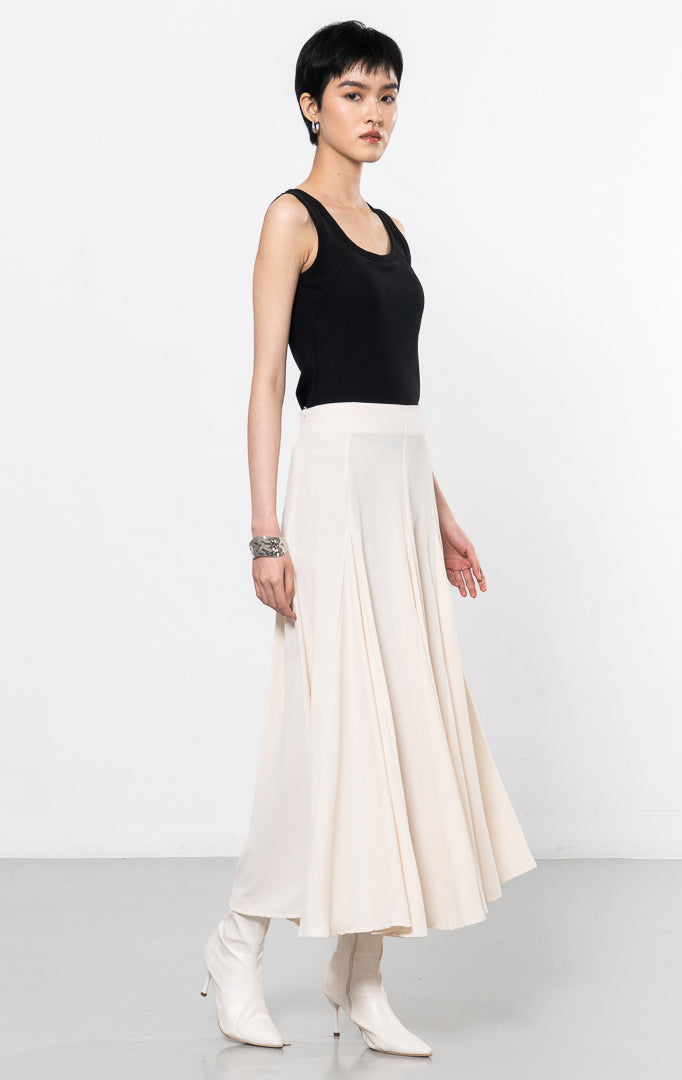 Krisan Skirt Ivory