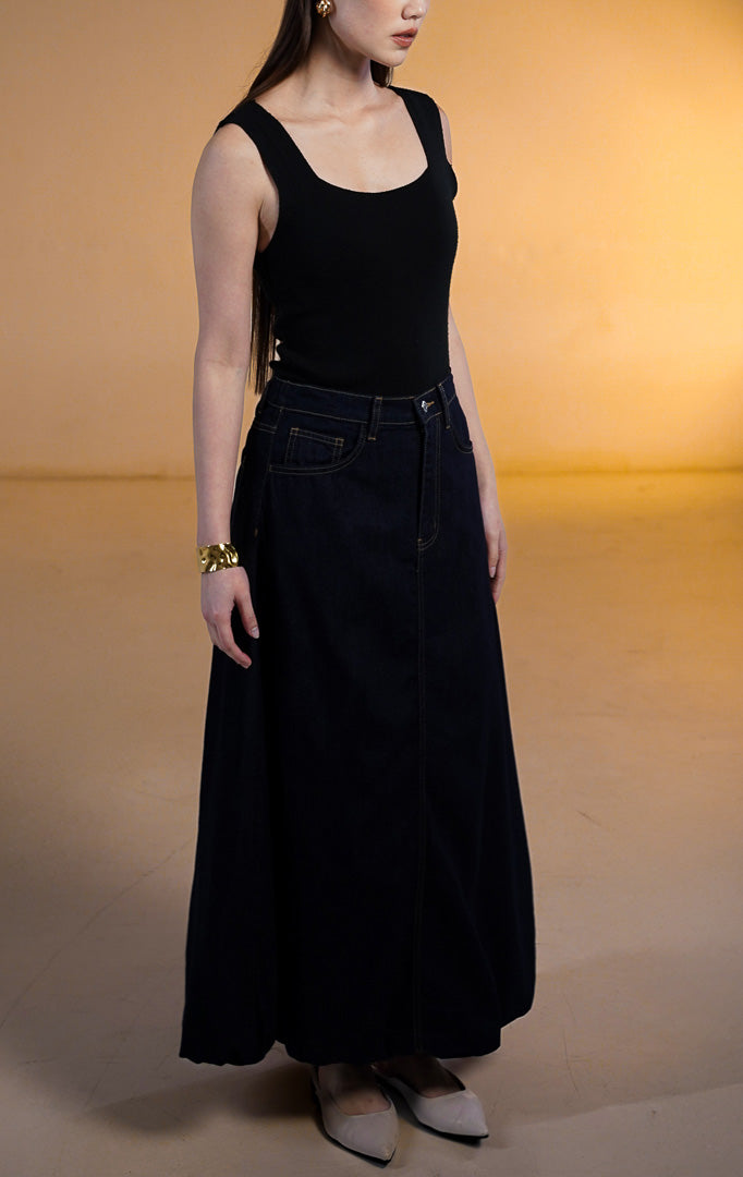 Rouje Skirt Dark Denim