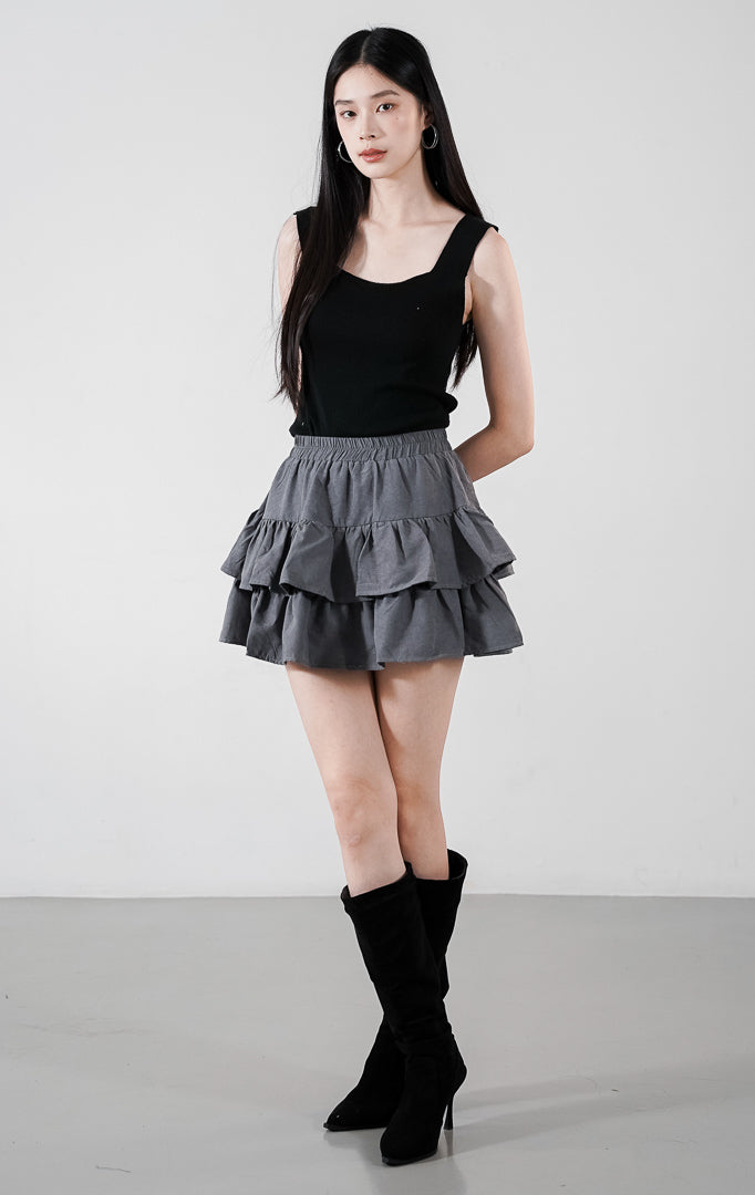 Seloria Skort Grey