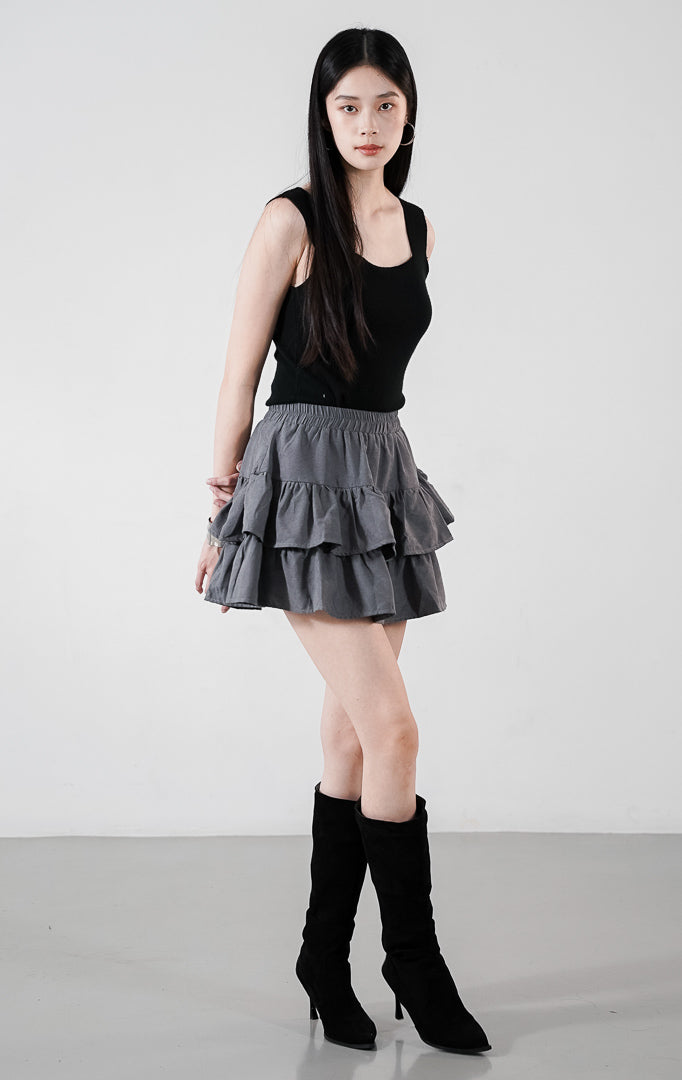 Seloria Skort Grey