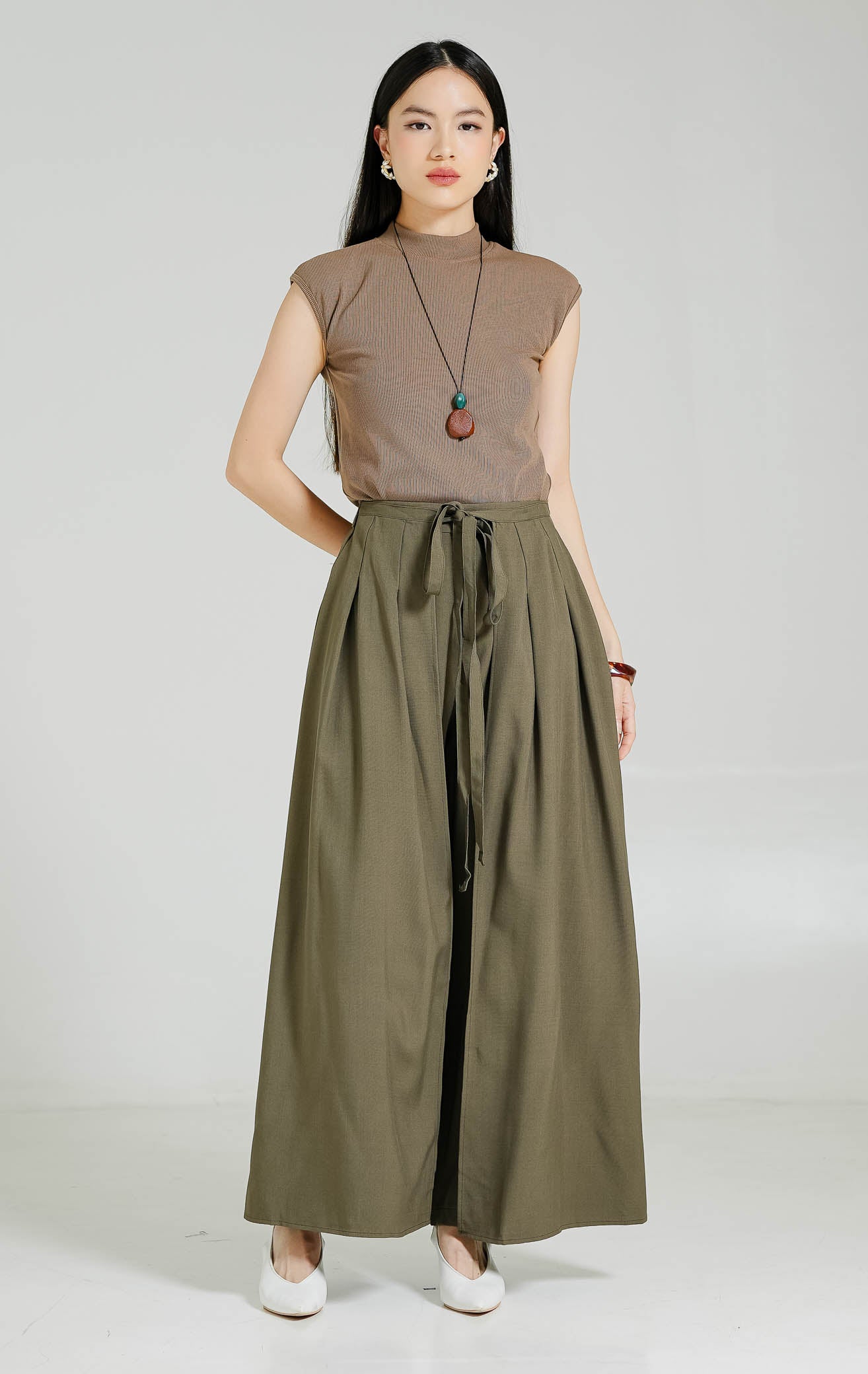 Johnston Pants Army Green