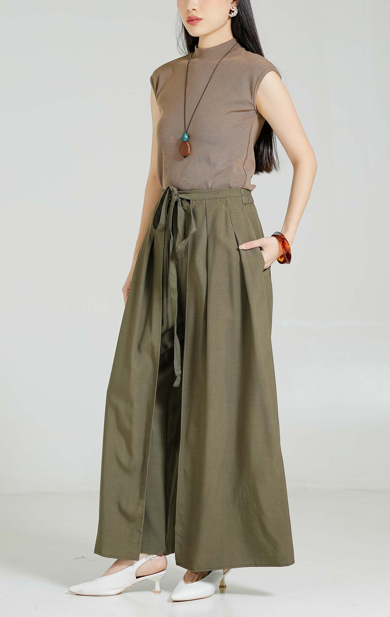 Johnston Pants Army Green