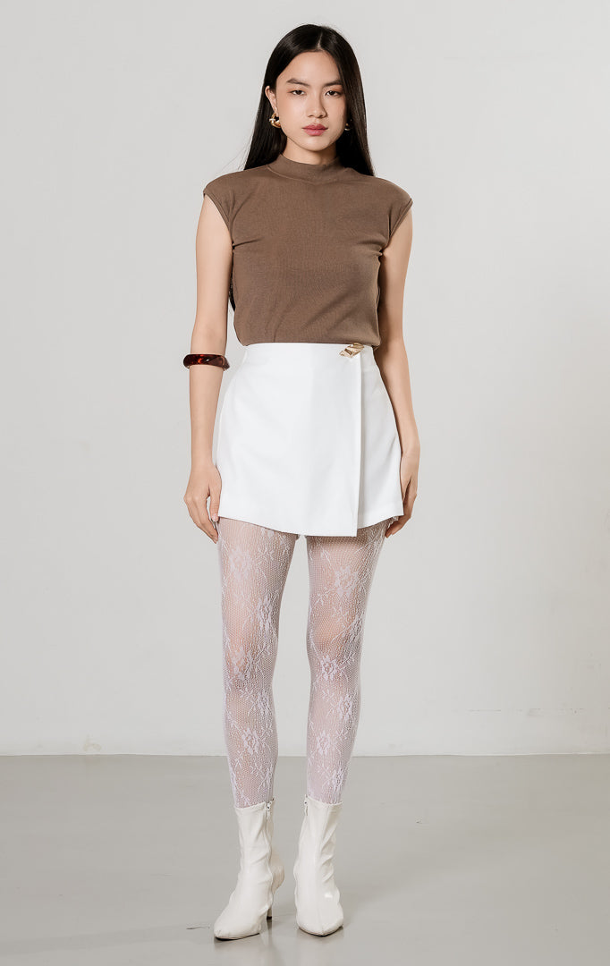 Sloane Skort White