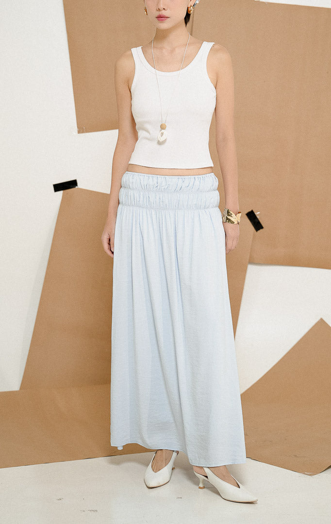 Wattson Skirt Light Blue