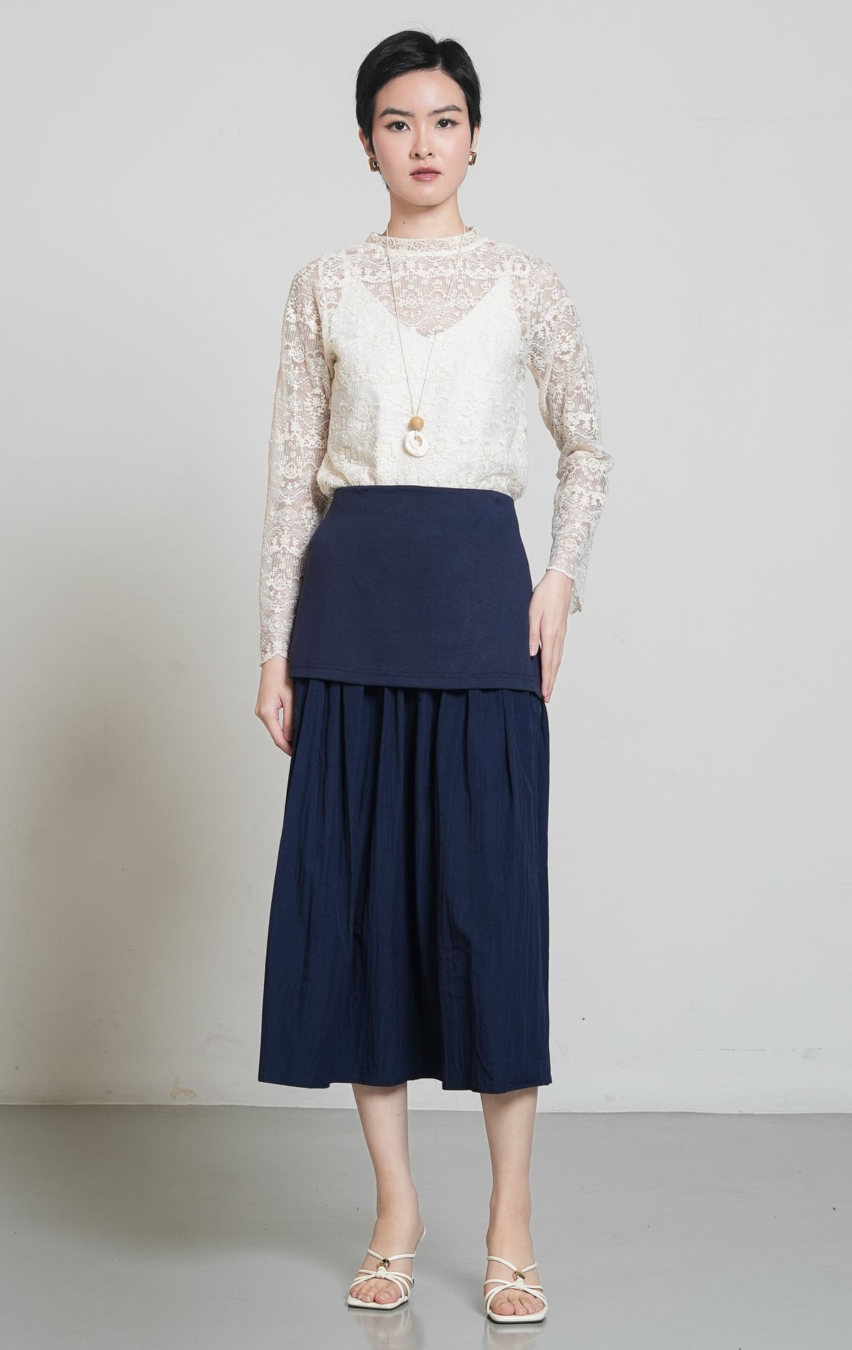 Lanchester Skirt Navy