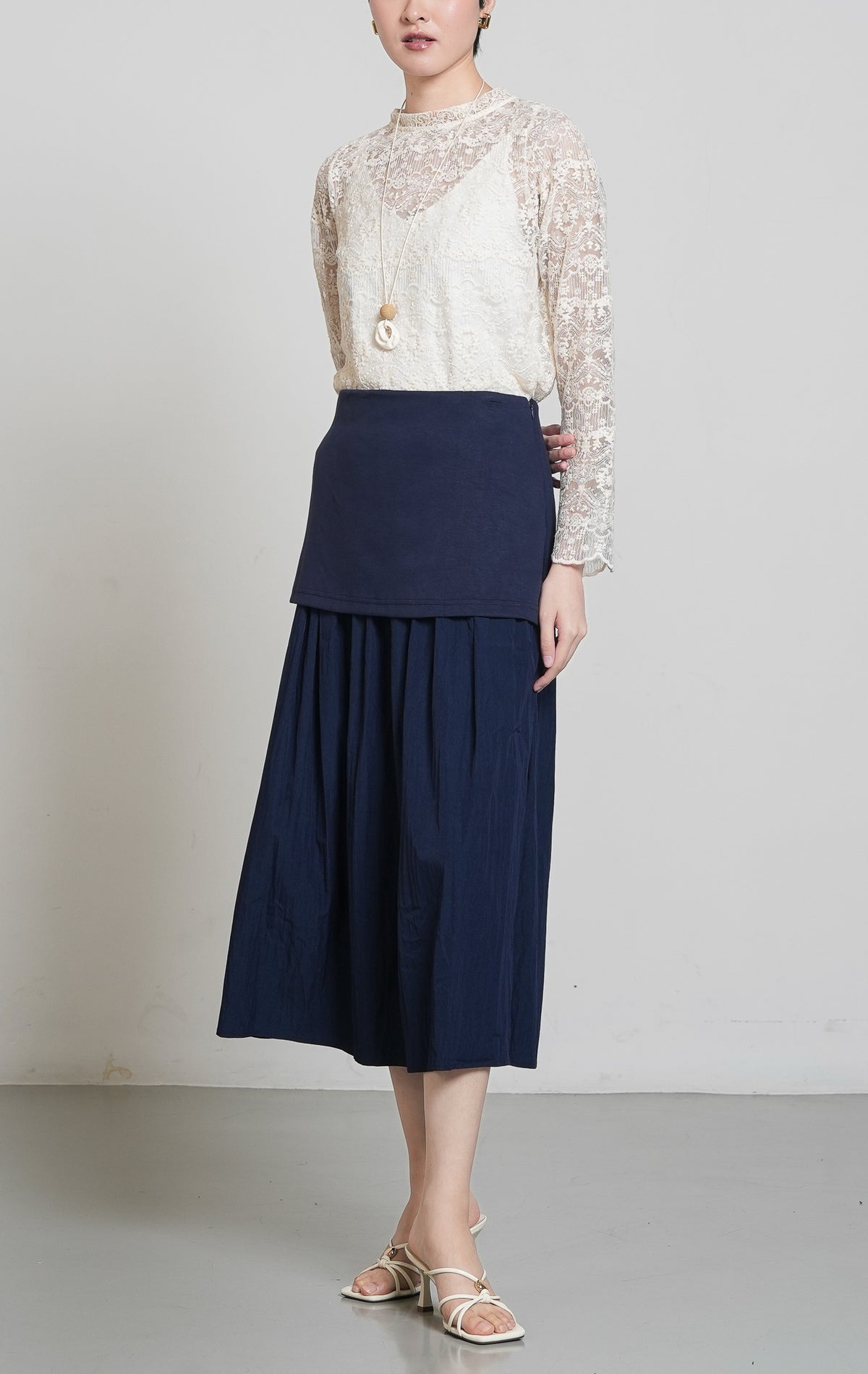 Lanchester Skirt Navy