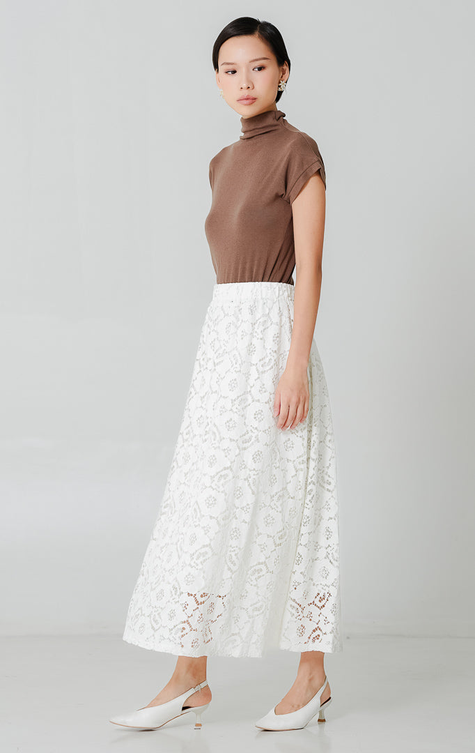 Shiori Skirt White