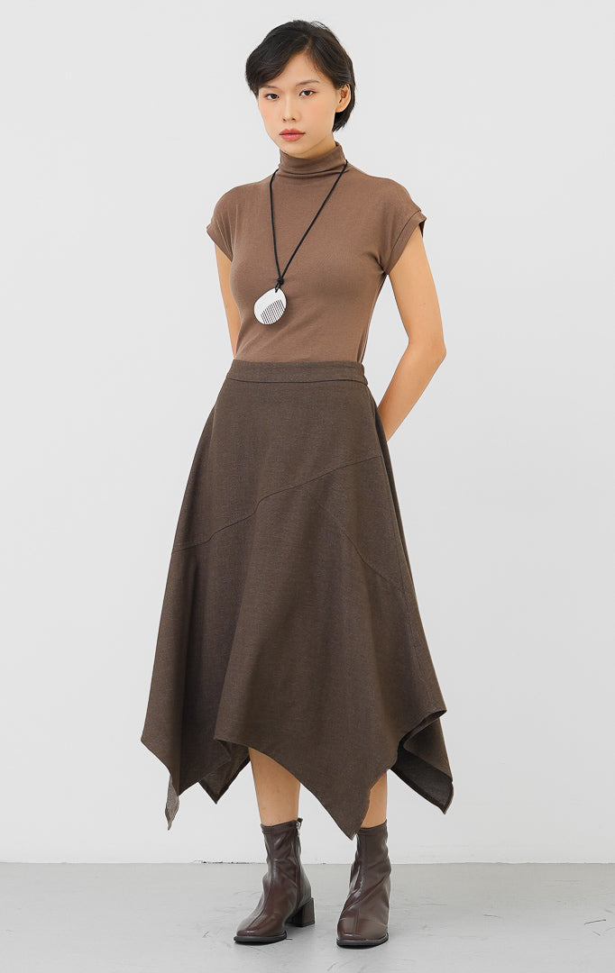 Austyn Skirt Dark Brown
