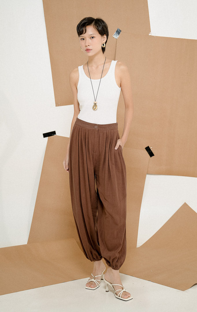 Lachlan Pants Dark Brown