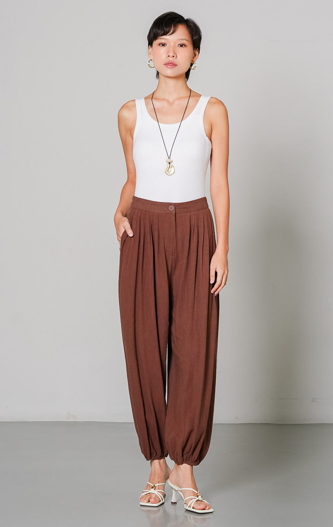 Lachlan Pants Dark Brown