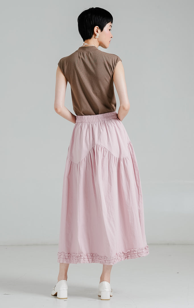 Lacey Skirt Dusty Pink