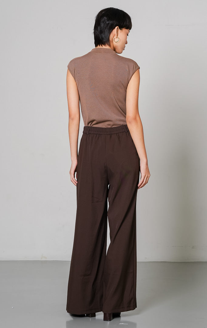 Adelie Pants Dark Brown