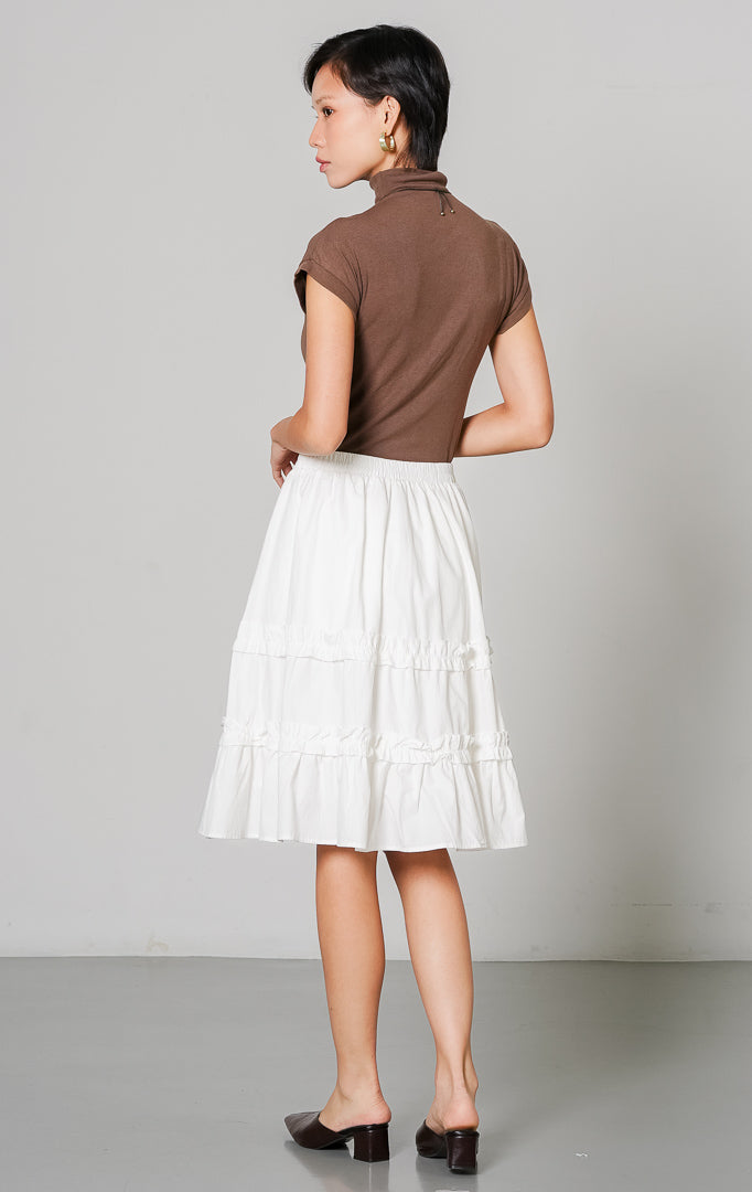 Yusion Skirt White