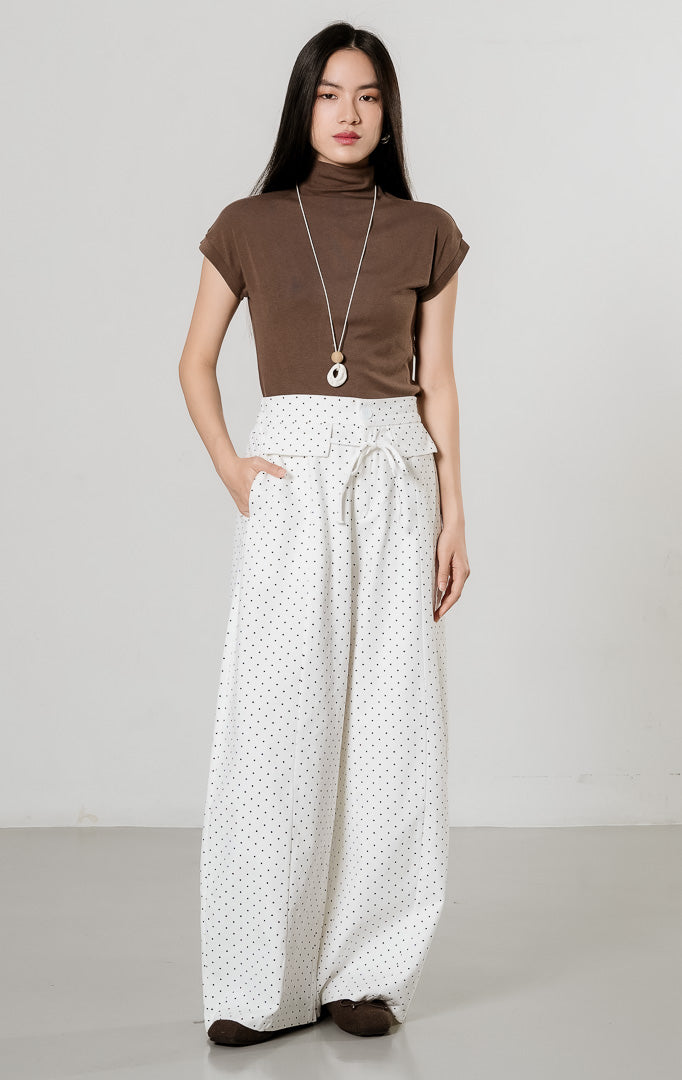 Evelyna Pants White