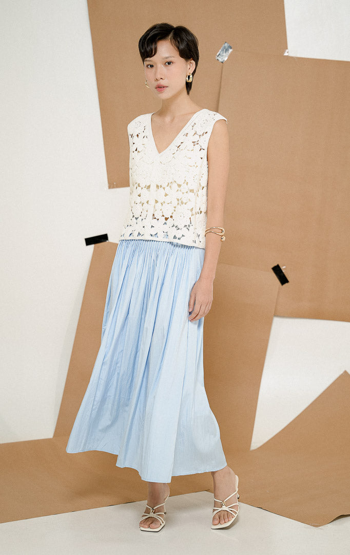 Annora Skirt Light Blue