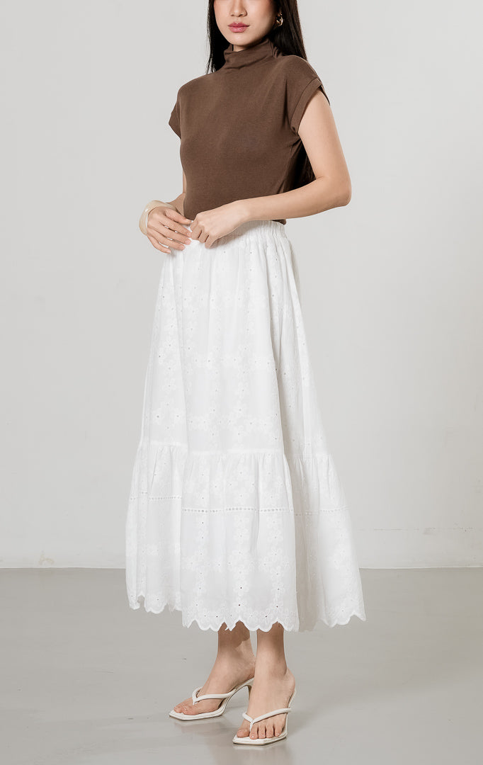 Analeia Skirt White