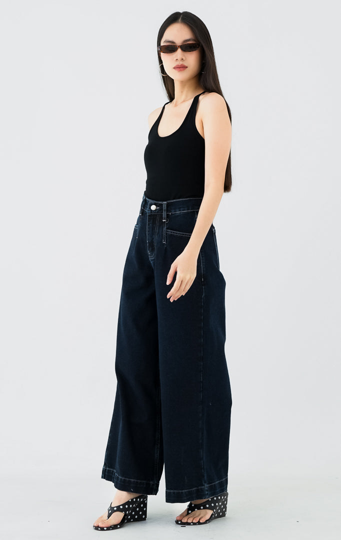 Tacenda Pants Dark Denim