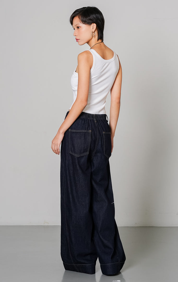 Vireya Pants Dark Denim