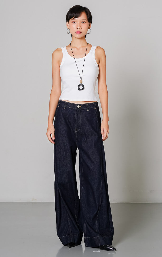 Vireya Pants Dark Denim