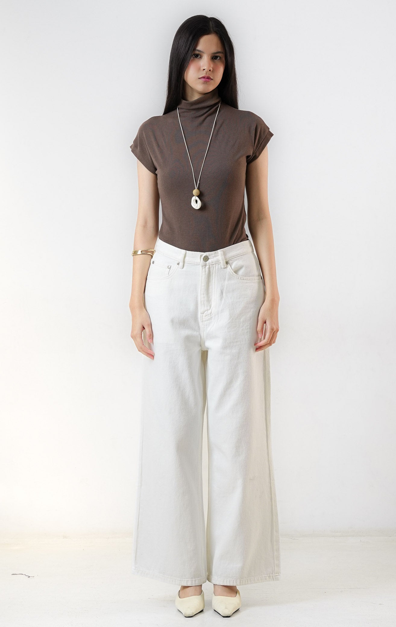 Ensley Pants White