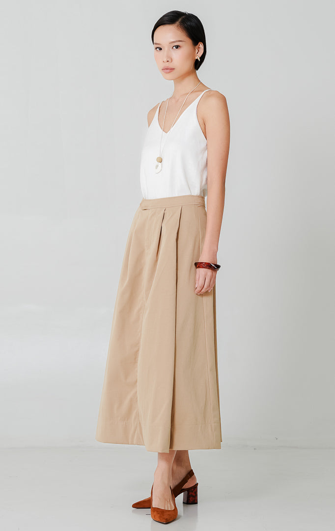 Gracelyn Skirt Light Brown