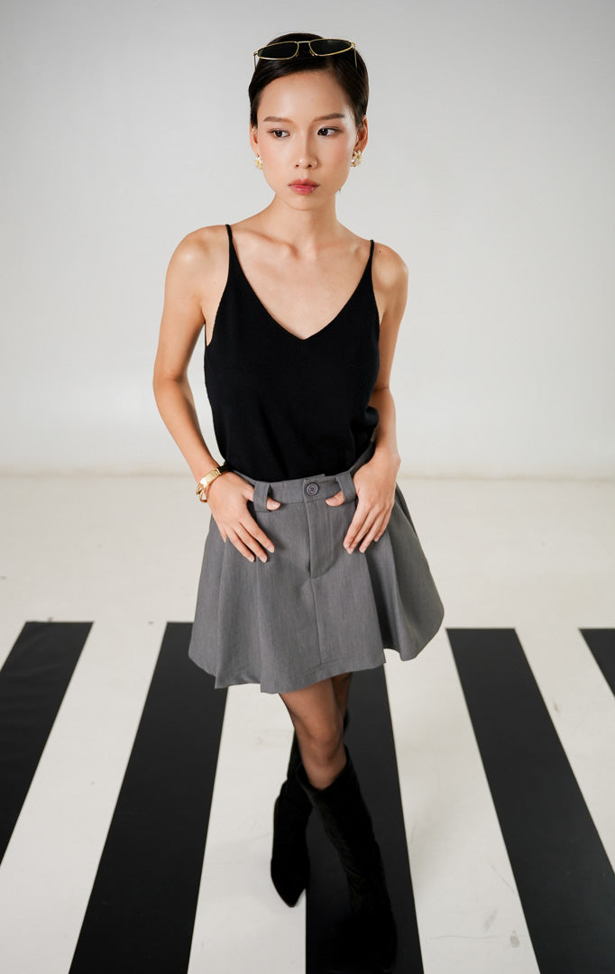 Tokuno Skort Grey