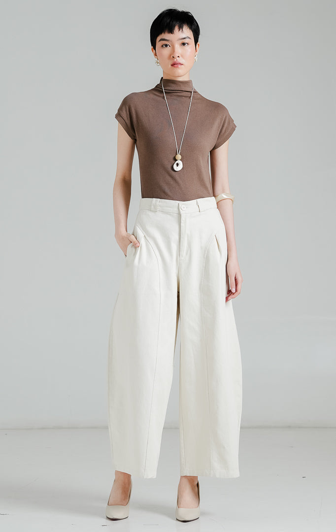 Regina Pants Ivory