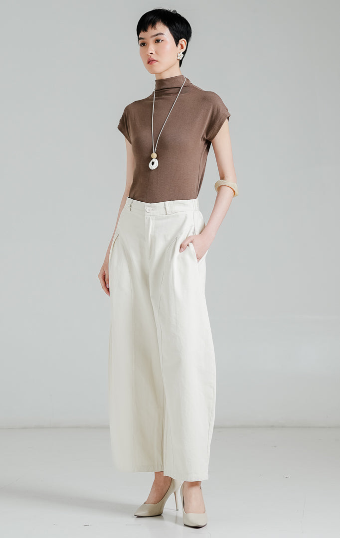 Regina Pants Ivory