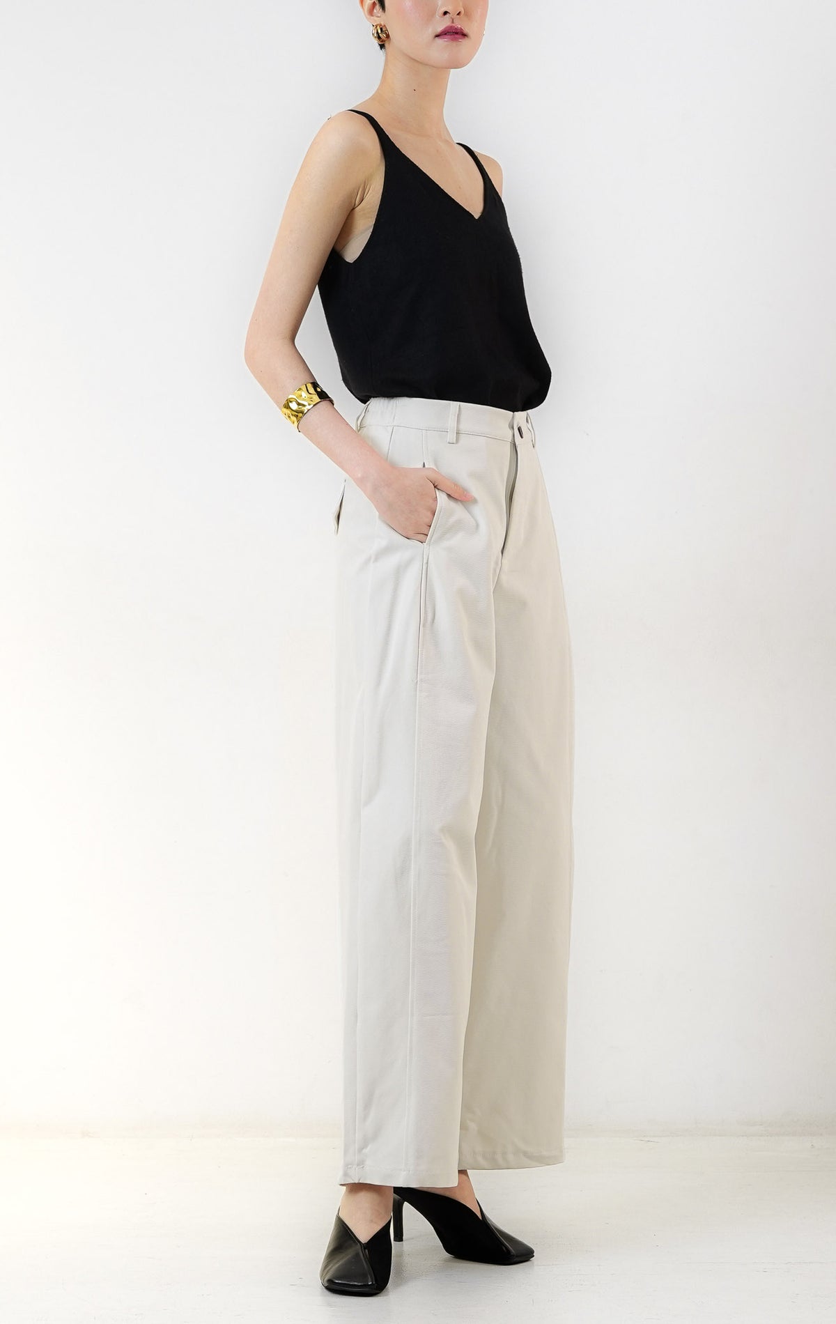 Emmanuel Pants White