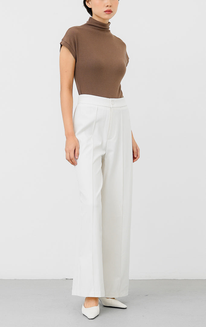 Clarence Pants White