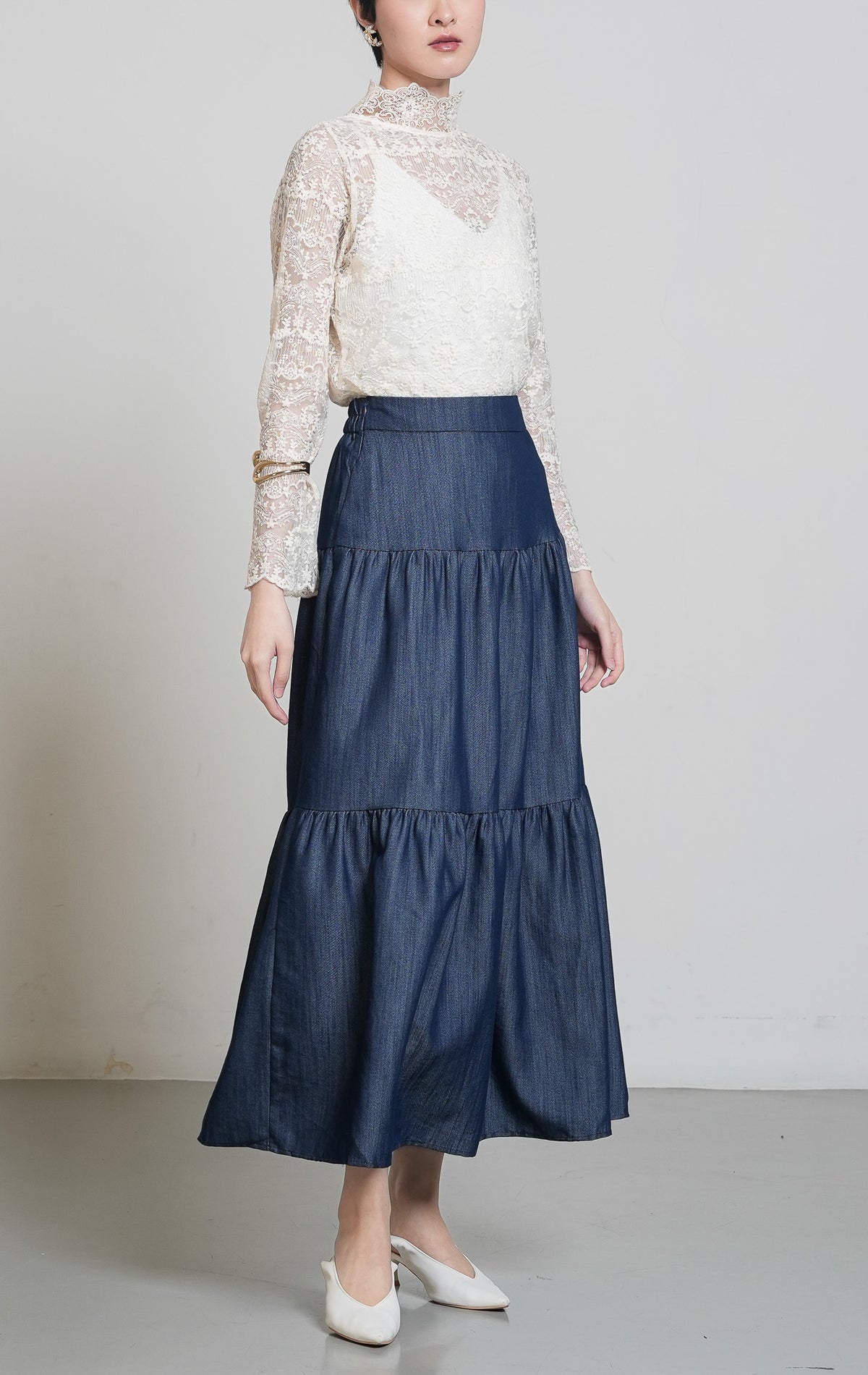 Morita Skirt Dark Denim