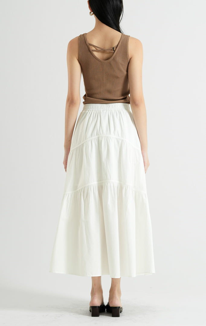 Okeanos Skirt White
