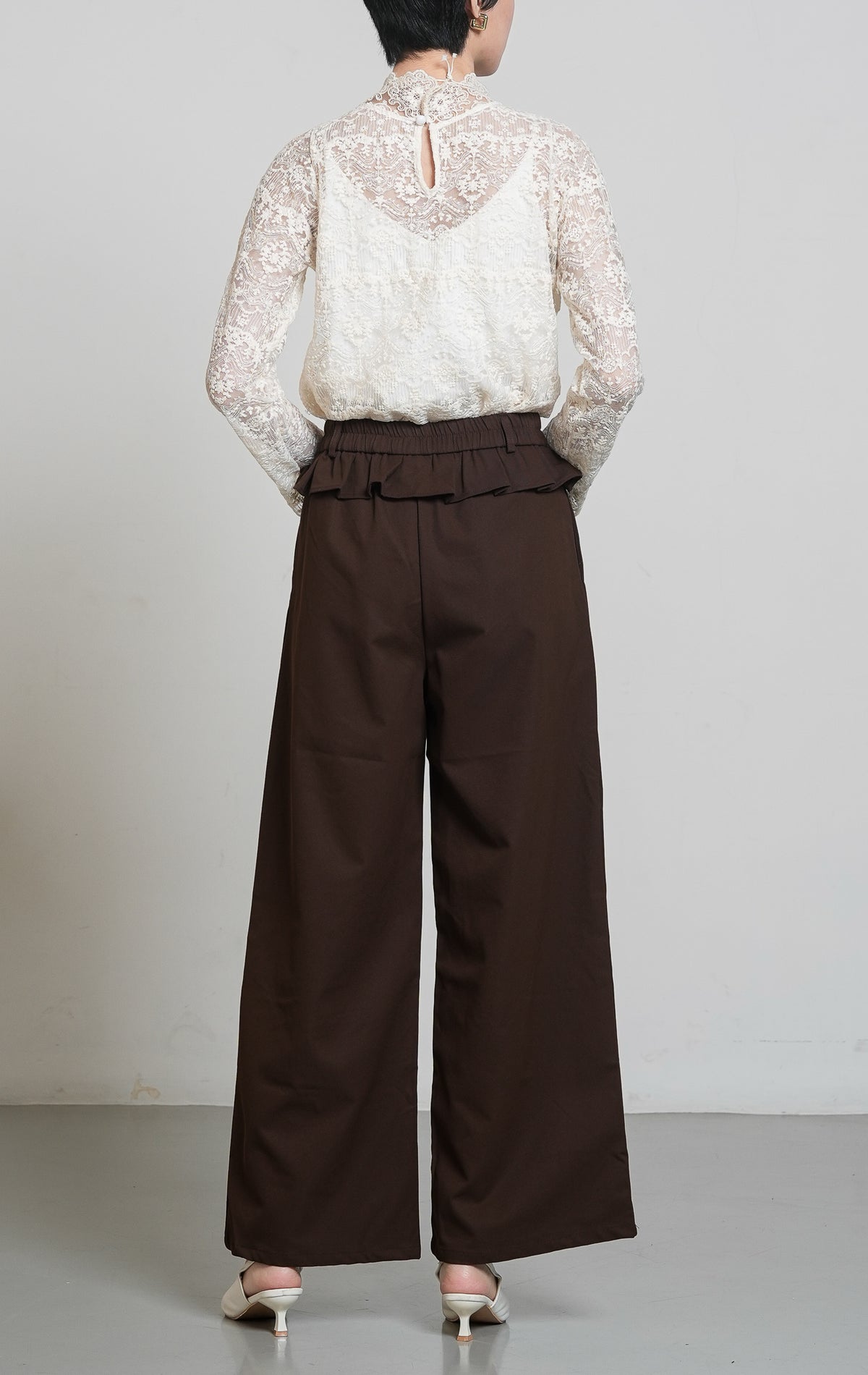 Estella Pants Dark Brown