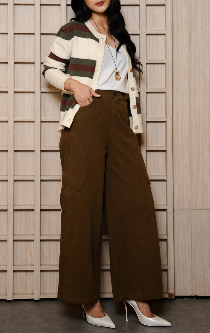 SF Matilda Pants - Dark Brown