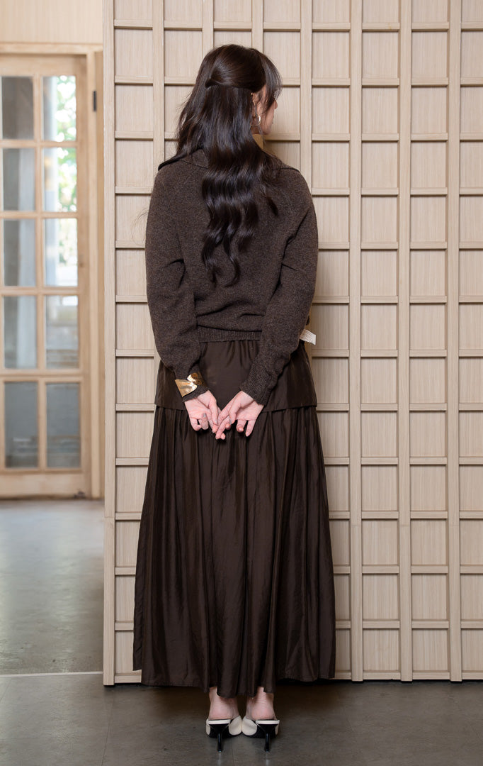 SF Elfie Skirt Dark Brown
