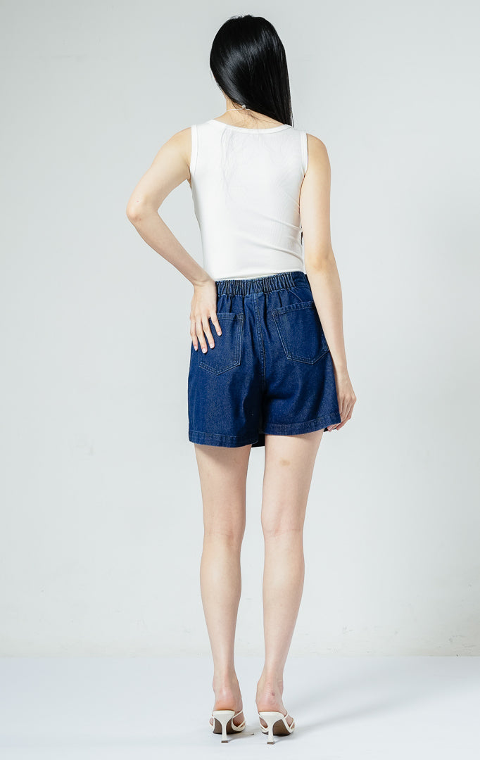 Ronan SKort Dark Denim