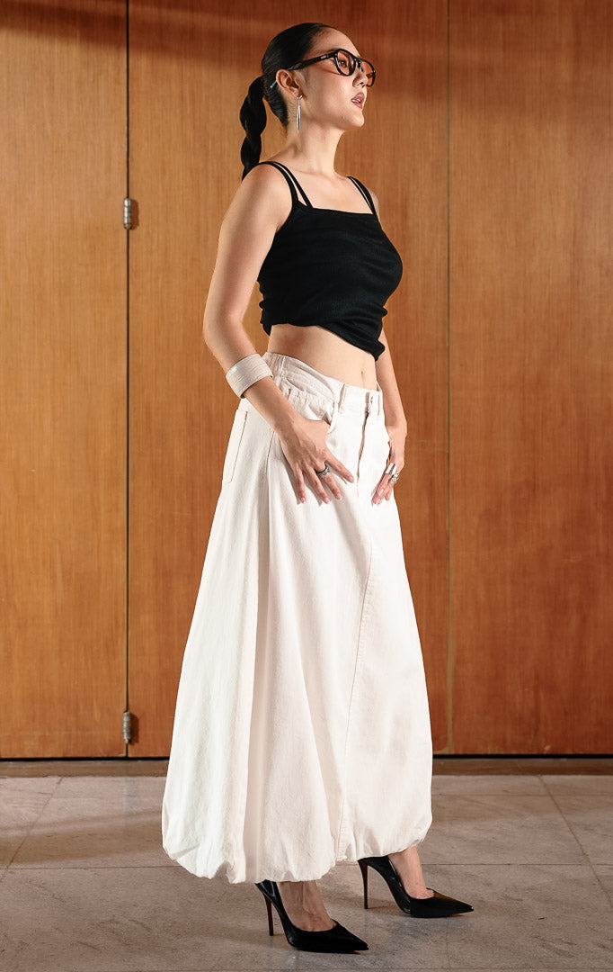 BL Rouje Skirt White