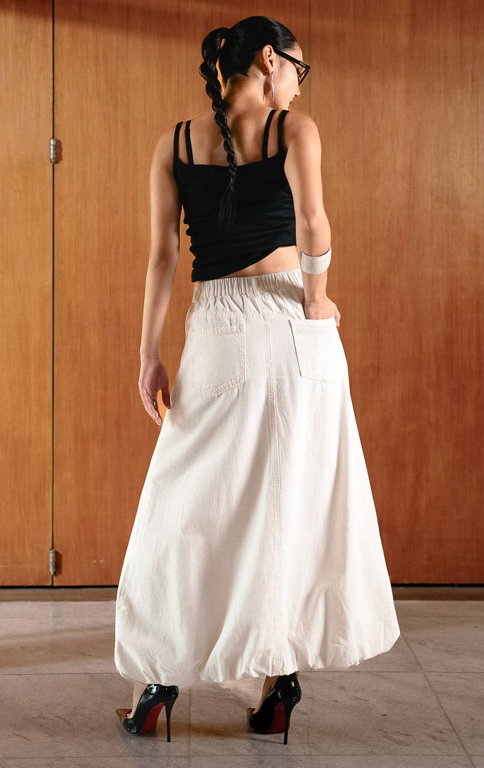 BL Rouje Skirt White