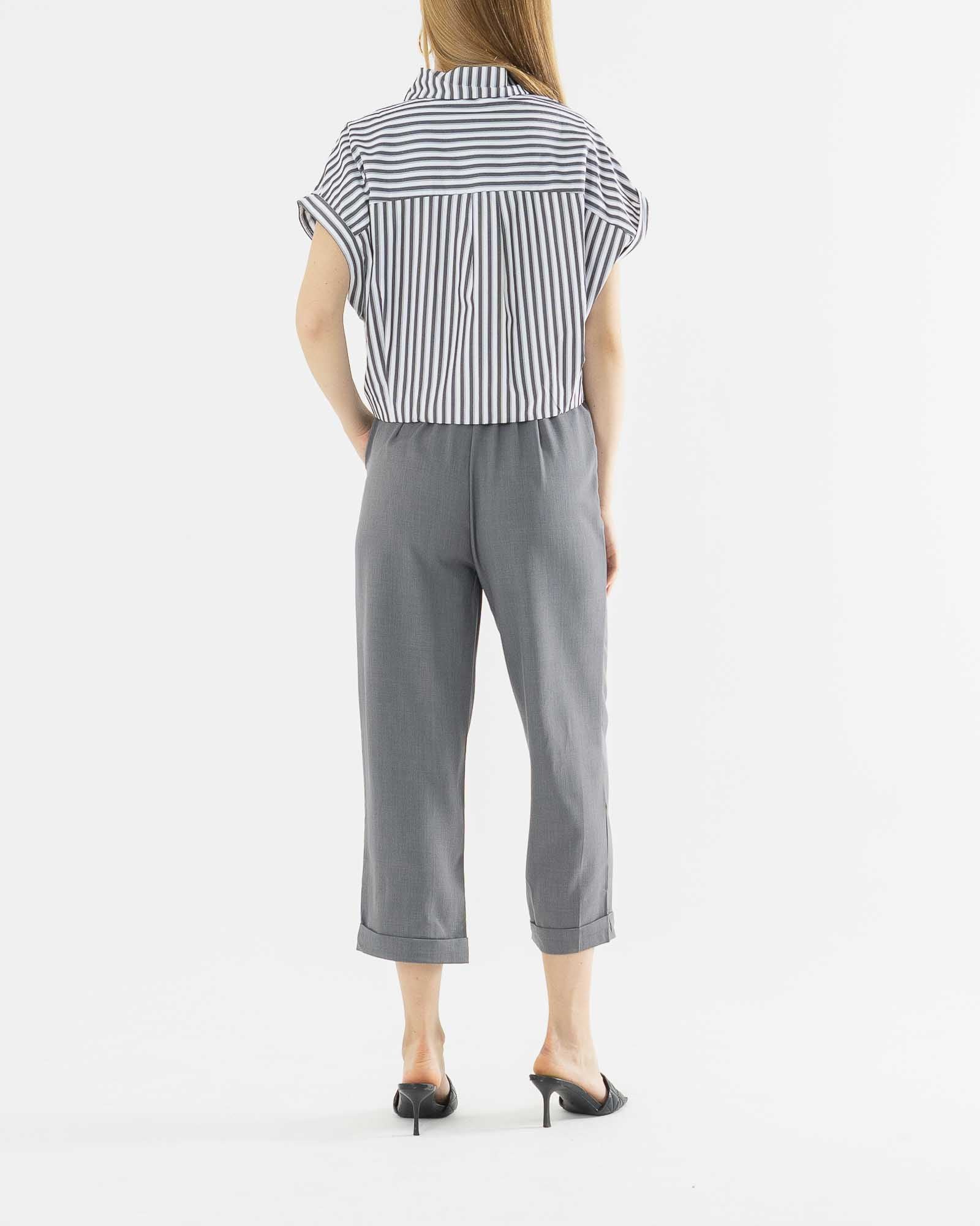 Jayden Culotte Grey Pants Celana Panjang Wanita Kulot – 286206