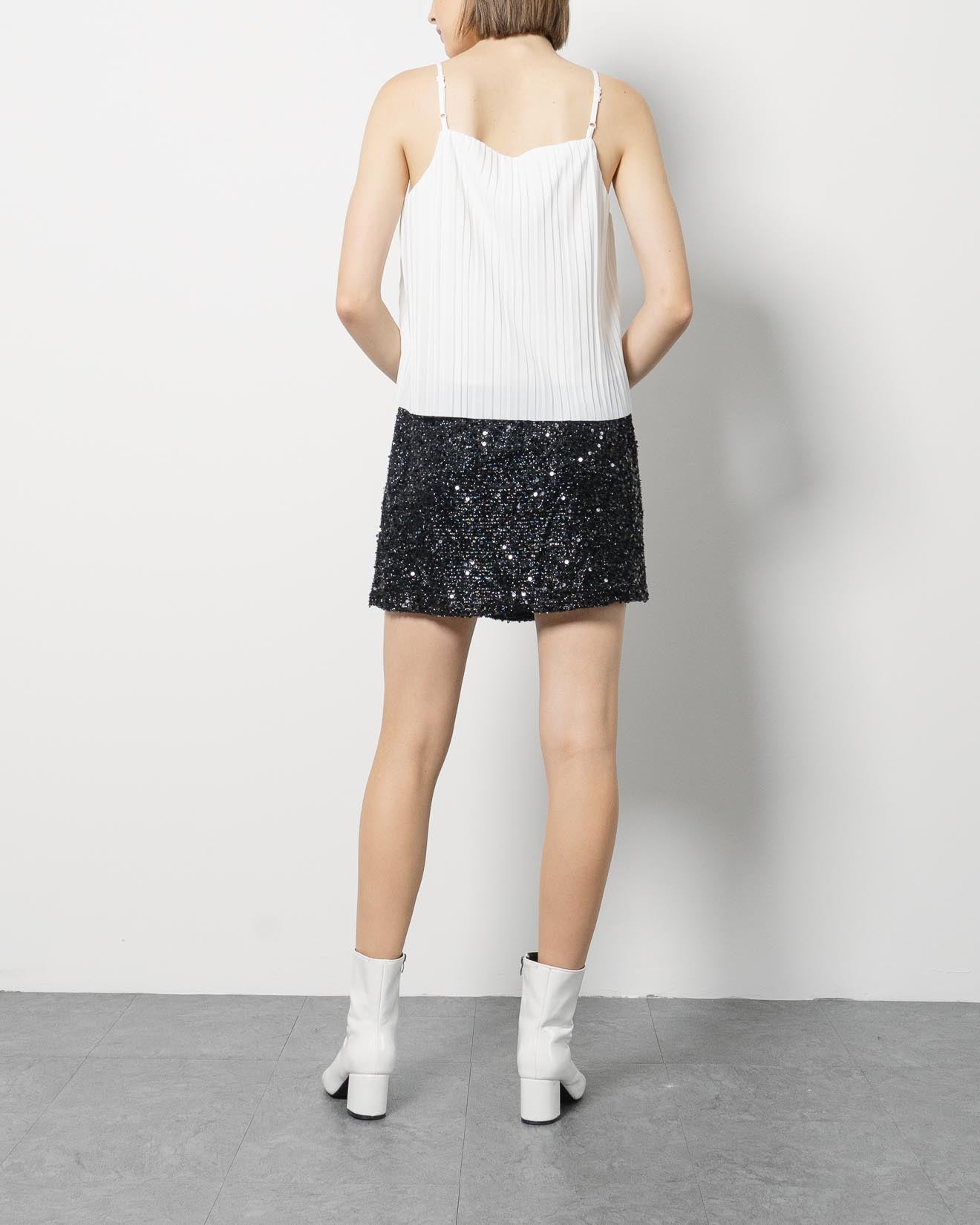 Shanice Black Sequin Skirt – 286949
